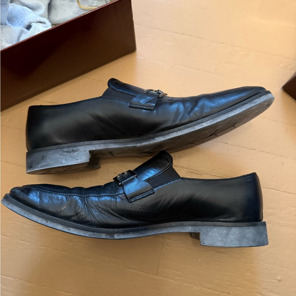 Mens 10.5 Brunomagli Dress Shoe - Picture 6 of 7